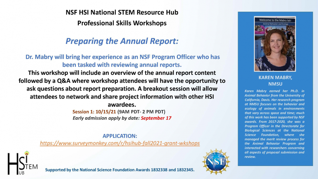 Flyer - Dr. Mabry Annual Report